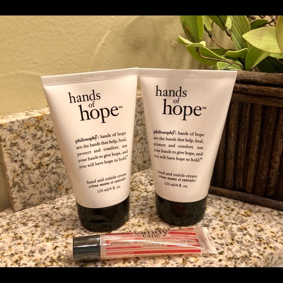 Philosophy Other - 2 new Philosophy Hands of Hope cream & lip gloss